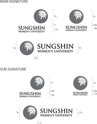 MAIN SIGNATURE 성신여자대학교 ,SUB SIGNATURE 성신여자대학교