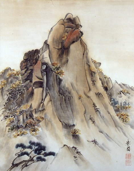 변호숙〈산수도(가을)〉 대표이미지